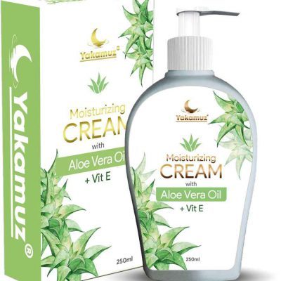 کرم آبرسان و مرطوب کننده روغن آلوئه ورا + ویتامین E