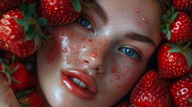 پوست توت فرنگی چیست؟