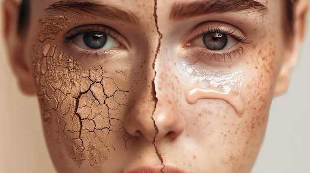 تفاوت پوست خشک با پوست دهیدراته