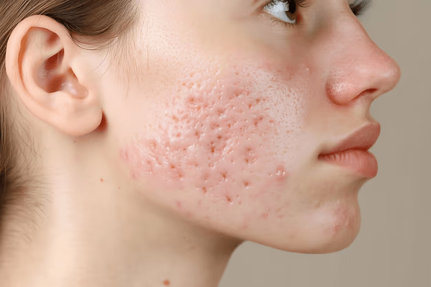چه چیزی باعث ایجاد اسکار آکنه می شود