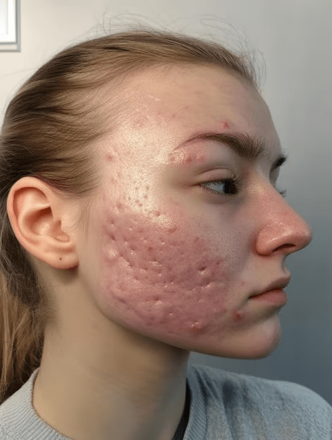چه چیزی باعث ایجاد اسکار آکنه می شود