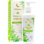 کرم مرطوب‌ کننده روغن آلوئه‌ ورا + ویتامین E یاکاموز